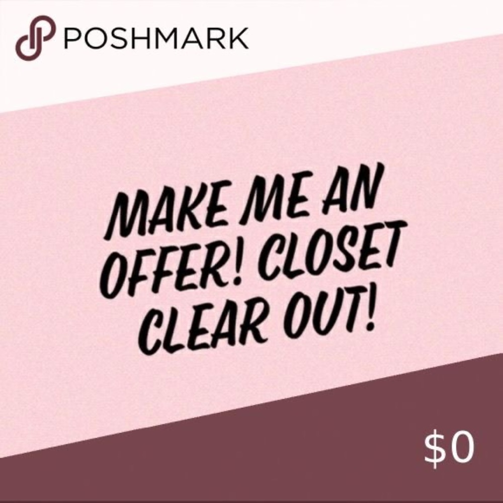 Accepting all reasonable offers!